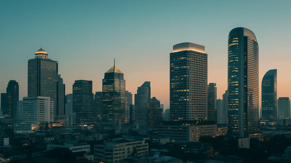 Map of Asia-Pacific region highlighting hotel construction hotspots in India, Vietnam, Thailand, and Indonesia