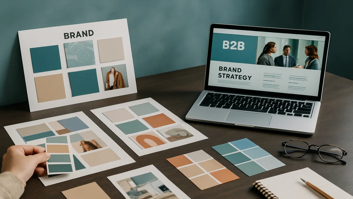 Hotel supplier digital brand building strategy dashboard showing website, SEO, social media, and content marketing channels