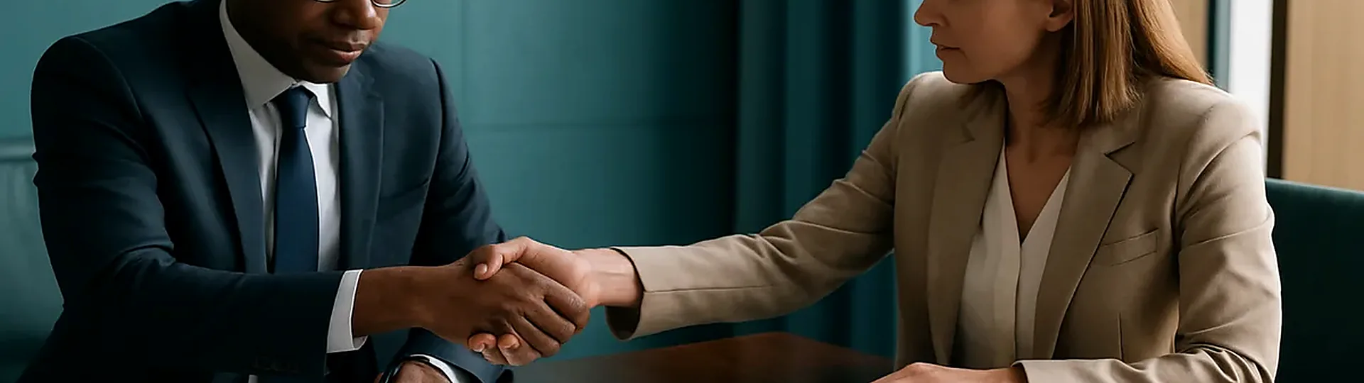 Hotel supply RFP response document with highlighted sections showing executive summary, pricing matrix, and sustainability credentials