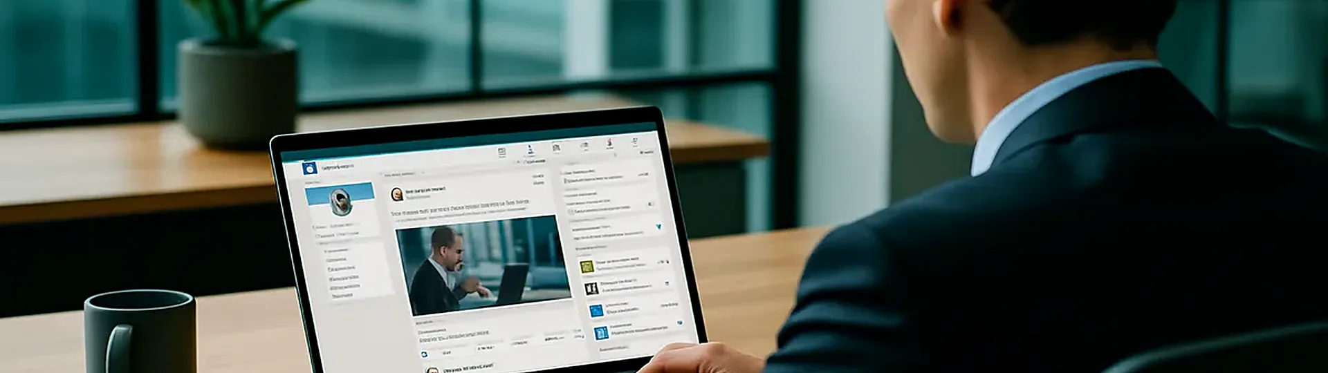 LinkedIn profile and Sales Navigator search interface targeting hotel procurement and purchasing manager contacts