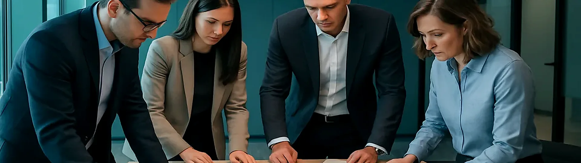 Hotel procurement workflow diagram showing budget approval and vendor selection process